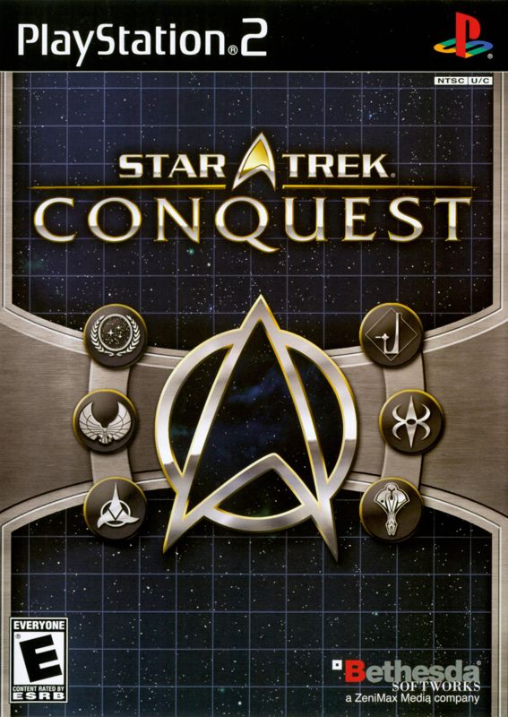 Star Trek Conquest box art for Wii